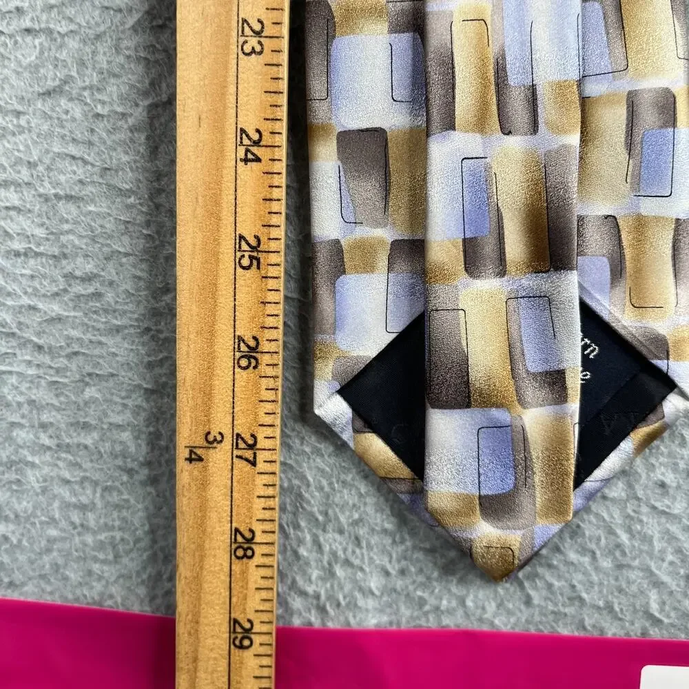 J Garcia Silk Necktie Modern Furniture Collection 34 Geometric Tie